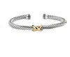 Twited colar sliver bangle diamante pulseira cro pérola corrente jóias feminino fahion verátil twit platinado quente quente