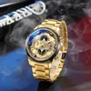 Wristwatches Mens Watch أعلى العلامة التجارية للأعمال المقاومة للماء من الفولاذ المقاوم للصدأ الكوارتز Luminous Wristwatch Watches Watches Relogio Maschulino