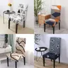 Chair Covers 1pc Universal Cover Christmas El Household Anti-fouling Piece Elastic Office Computer Seat Wedding