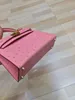 Mini borse da marca da 19 cm per il marchio Mini Bag borsetta completamente fatta a mano Donne Green giallo rosa della borsa di lusso Ecc. Molti colori per scegliere la consegna veloce