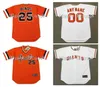 KOB Vintage 24 Willie Mays Jerseys 25 Barry Bond 44 Willie McCovey 6 J.T.Neige 22 Will Clark 7 Kevin Mitchell 18 Duane Kuiper 10 Lemaster 9