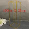 Other Home Decor Wedding Props Wrought Iron Gold Frame Reception Area Floral Scene Arrangement Flower Stand Road GuideOther