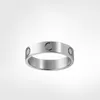 4mm 5mm 6mm Titanium Steel Silver Love Ring for Woman Mens Womens Rose Gold Jewelry For Lovers Par Band Rings Gift Size 511 No9145593