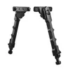 Accessori tattici M-LOK Bipod Caccia Fucile Bipode pieghevole con gambe retrattili in lega di alluminio per M4 AR15 Fit Picatinny Rail Shoot Shoot