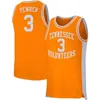 A001 Tennessee المتطوعون كرة السلة Ernie Grunfeld Bernard King Grant Williams Candace Parker Dale Ellis Allan Houston Chris Lofton Jersey