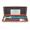 Digital Display Stainless Steel Calipers 0-150mm 1/64 Fraction/MM/Inch LCD Electronic Vernier Caliper Waterproof T200602