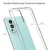 Anti-Scratch Clear Crystal ShockoProof Fodral för OnePlus Nord 2 5G CE 5G N10 N100 N200 5G 8T 8 9 PRO TPU Bumper Hard PC Back Cover