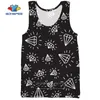 SONSPEE 3D Print Many Diamond Shiny Art Women Men's Tank Tops Casual Fitness Funny Bodybuilding Gym Muscle Sleeveless Shirt Vest 220627