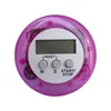 Five kinds of color Circular LCD digital kitchen countdown timer Cooking counter Reverse timer alarm clock magnetic