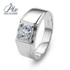 Luksusowy zegarek dla mężczyzn mechanicznych ES Najwyższa jakość lodowa Out VVS Diamond Stali Stal Dial Moissanite Szwajcarska marka Geneva WristWatches