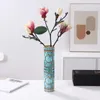 Lüks sanat seramik vazo dekorasyon el sanatları basit oturma odası çiçek aranjmanı İskandinav vazo ev dekorasyon