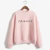 Sweatshirts pour femmes pour femmes Lettres de femmes Fashion Womens imprim￩es ￠ capuche longue sweat-shirt SweetShirt Souch Souch Pullover Tops