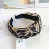 Mode Leopard Frauen Stirnband Mädchen Haar Sticks Prinzessin Designer Stirnbänder Zubehör für Stirnbänder