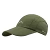 Sport extérieur imperméable Cap de baseball Unisexe Spring Summer Séchage rapide Capre respirable Cycling Cycling Hat Protection solaire