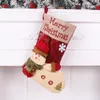 Überraschung Lianlian Weihnachtssocken Unisex Luxus-Polyester-Weihnachtsbaum-Süßigkeitsbeutel Alter Mann-Kamin-Geschenkbox