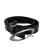 Do Old Hardware Moon Belt Crescent Retro Punk Leather Belt Ins Two-Color Men's And Women's Fashion Accessories