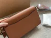 2022 Nieuwe top dames karamel crossbody tas populaire dame schoudertassen ontwerper echte lederen composiet handtassen mode groothandel koppeling vrouwelijke portemonnees