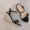 Heetste hakken met stofzak vrouwen schoenen designer sandalen kwaliteit sandalen hielhoogte en sandaal platte schoenglaasjes slippers door merk068