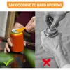 Easy Can Opener Kitchen Tools Plastic Handheld Beer Cola Beverage Drink Openerボトルオープナー