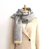 Luxury brand doublesided scarf women Mrs Winter warm cashmere shawl animal bee printing soft thin blanket Holiday gifts 220812