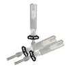 NC Glass Kit R￶kning R￶r Straw Recycler Filter 14mm Quartz Nails Tips Banger Tips Munnstycke f￶r vattenpipa glasbongar Vattenr￶r
