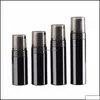 Packing Bottles Office School Business Industrial Black Plastic Foam Pump 100Ml 120Ml 150Ml 200Ml Bpa With Transparent-Black Er For Drop D