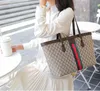 حقائب Totes Fashion Women Canvas حقائب اليد الفاخرة Pu Leather Counter Facs Wallet PVC Bag Bag