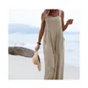 Jumpsuit Women Fashion Jump Suits For Woman Rompers Clothing Cotton Linen Solid Casual Femme 5090338