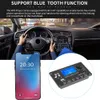 12v lcd mp3 decodificador dac bluetooth v5.0 receptor de áudio do carro ape flac wma wav decodificador suporte gravação rádio exibição letras