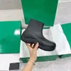 2022 디자이너 럭셔리 웅덩이 부츠 레인 부츠 여자 남자 사탕 색상 고무 레인 방수 신발 플랫폼 PVC 부티