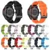 Для Garmin Fenix 7655 Plus Tactix 7 Delta Instinct 2 Descent G1 Epix Wath ремешок 26 мм силиконовой замены часовой полоса ремешки Del8303833