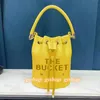 حقائب نسائية ذات دلو مصمم حقائب كروس بودي فاخرة حقيبة يد حمل حقيبة أزياء سلسلة دلاء pochette PU 22cm متعدد الألوان جودة عالية