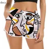 CLOOCL Pantalones cortos para mujer Hermosa Polinesia Arte abstracto Patrón 3D Pantalones cortos impresos Ropa deportiva de moda para pantalones cortos de playa femeninos W220616