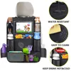 Sedile posteriore per organizer per auto con supporto per tablet touch screen Tasche per borsa portaoggetti automatica Protezioni per schienale per bambini Bambini