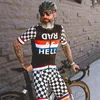 Älskar smärtmannen Skinsuit Triathlon Outfit Summer Short Bike Cycling Jersey Set Bicycle Clothes Suit Ropa Ciclsimo 220624
