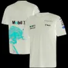 2023 Mode F1 T-shirt pour hommes Formule 1 Team Summer Rouge Oracle Racing Casual Imprimer Manches courtes / taureaux Sports pour femmes Respirant Large 100-6