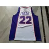 Chen37 Rzadka koszulka koszykówki mężczyzn Młodzież Kobiety Vintagerarewhite #22 Michael Redd Size S-5xl Niestandardowe nazwisko lub numer