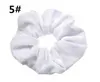 Mulheres Poliéster Veludo Elastic Hair Scrunchie Donut Filytail Grip Suporte de Loop Stretchy Hair Jóias YS222