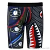 Designer Boxer Herren Kurzpants Marke Mode Sportunterhosen Ticke, atmungsaktive Polyester -gedruckte Unterwäsche mit Taschen Lethikar Herren Schwimmen Trunksrnce