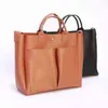 Bolsa de laptop saco simples saco feminina feminina marca de couro pu bolsas de viagem de primavera bolsa de ombro grande para mulher 220420
