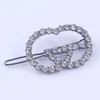 Bling Bling Crystal Letter Hair Clip Women Letters Barrettes for Gift Party Fashion Hair Accessories 4 Colors