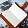 Notepads Agenda 2022 A5 Notebook Cover For Hobonichi Cousin Genuine Pebbled Grain Leather Planner Organizer Binder PocketsNotepads