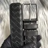 Bältesbälte 100% Cowhide Baby Fabric Classic Woven Simple High-End Alloy Buckle 2022 Spotgåvor för tillbehörsbälten Bältesbälten