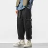 Designer Seite Taschen Cargo Harem Jogger Hosen Männer 2022 Militär Armee Grün Hosen Casual Harajuku Streetwear Sweatpant Männlichen Pan