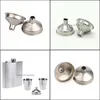 New Small Funnel For Most Hip Flasks Flask Wine Pot Wide Mouth Stainless Steel Wholesale Dh8576 Drop Delivery 2021 Other Kitchen Tools Kitch