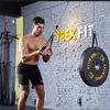 Aksesuarlar Spor Salonu Fitness Kablosu Lat Çeken Makine Ekipmanları Kol Biceps Triceps Blaster Kilo Kaldırma Egzersiz Bar Halat
