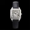 F1 Factory Montre de Luxe Women Watches 38x27.5x7.3mm Zwitsers Quartz Movement Steel Case Leather Riem luxe horloge polshorloges waterdicht