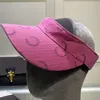 여자 패션 야외 야구 모자 편지 자수 Fedora Beanies 바이저를위한 디자이너 바이저 모자
