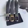 Cintura con fibbia in acciaio di design classico da uomo di moda Donna Uomo Lettere casual Cinture con fibbia liscia Larghezza 3,5 cm Accessori di abbigliamento di marca di lusso