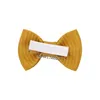 Baby Girls Hair Clips Barrettes Dzieci Bow Firma Toddler Cute Simple Bowknot Clippers Dzieci Ułapania Hair Akcesoria Solidne CO2453750